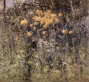 Ernest Quost Fleurs de Paques oil on canvas